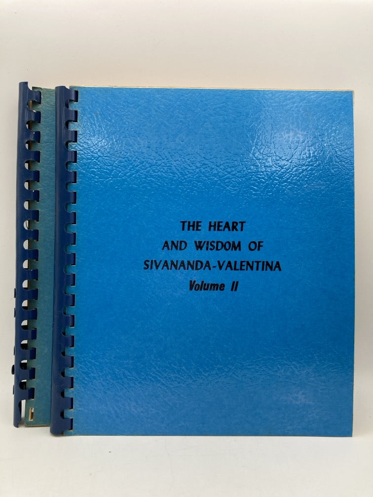 The Heart and Wisdom of Sivananda-Valentina (2 Volume Set)