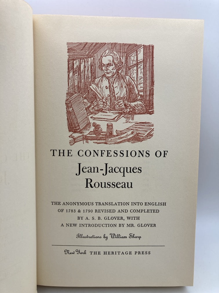 The Confessions of Jean-Jacques Rousseau (Heritage Press)