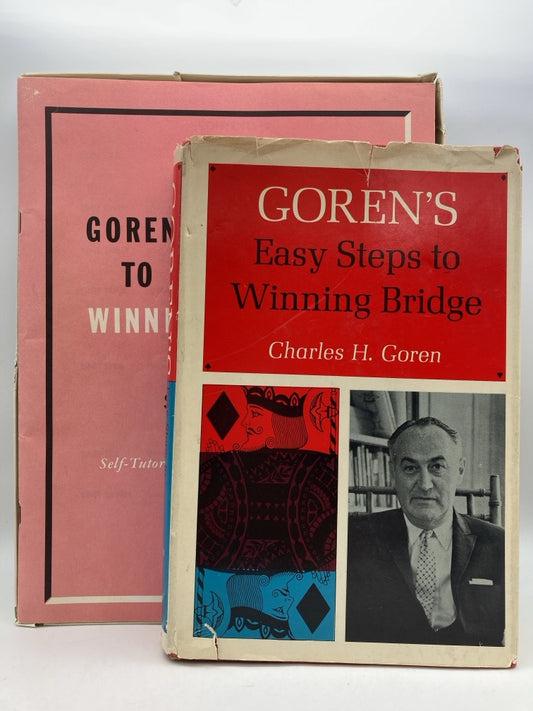 Goren's Easy Steps to Winning Bridge + Self-Tutoring Course Supplement + Practice Hands Worksheets