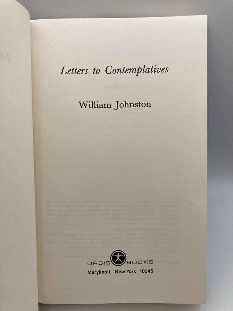 Letters to Contemplatives
