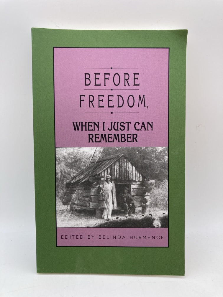 Three Slave Narratives Books by Belinda Hurmence