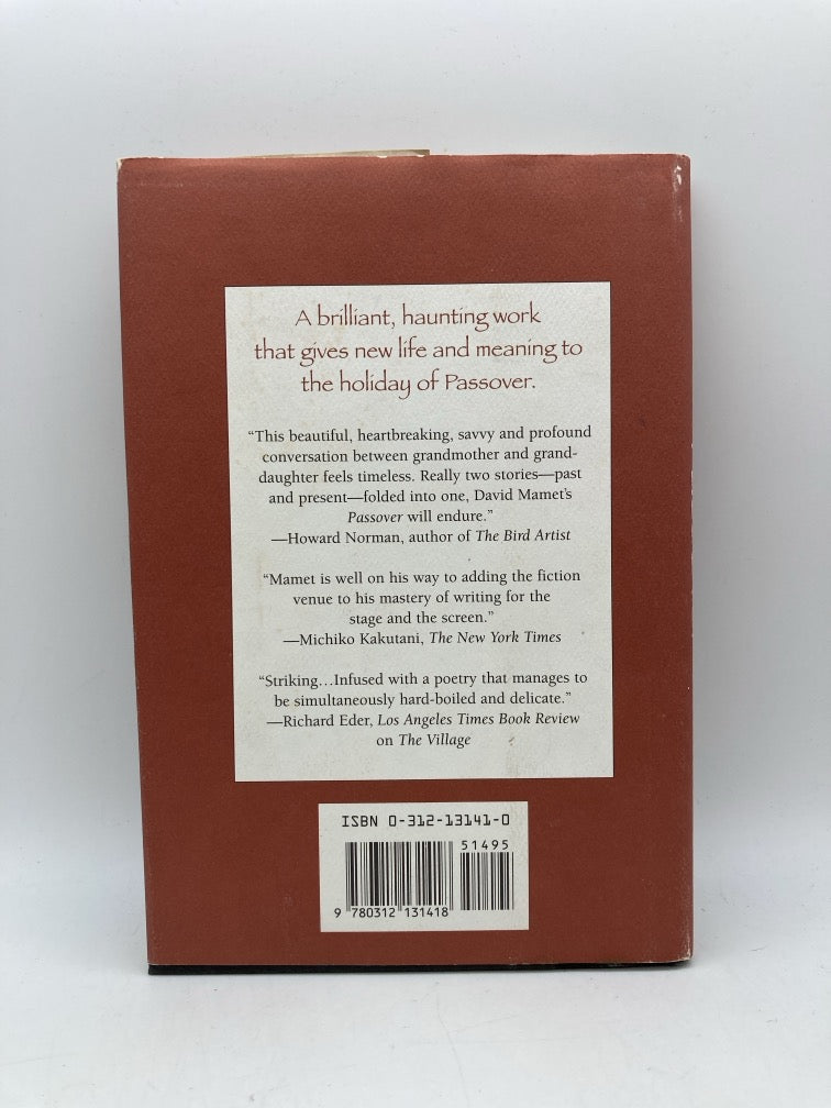 Passover (signed by David Mamet)