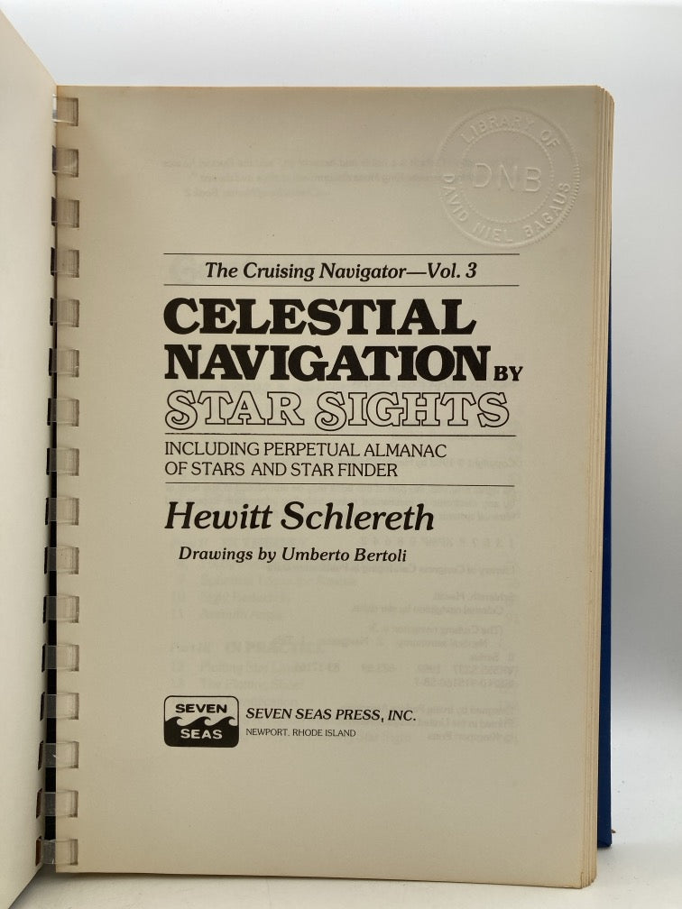 Celestial Navigation by Star Sights