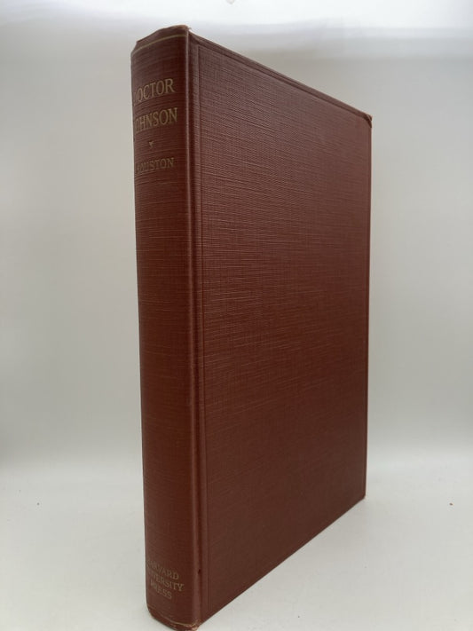 Doctor Johnson: A Study in Eighteenth Century Humanism