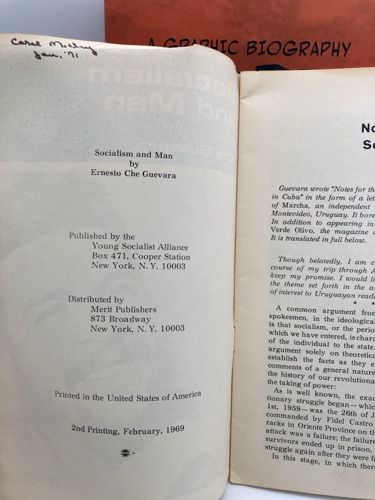 Che Guevara: A Graphic Biography + Socialism & Man Pamphlet
