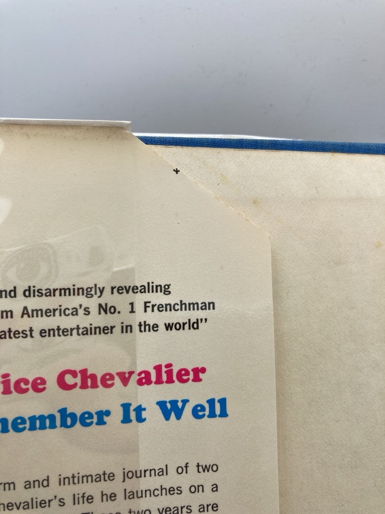 I Remember It Well (signed by Maurice Chevalier)