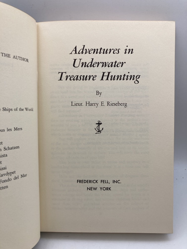 Adventures in Underwater Treasure Hunting