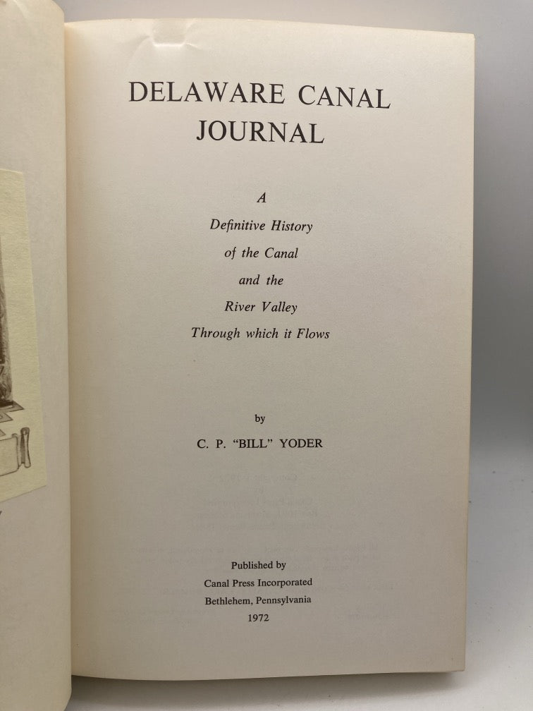 Delaware Canal Journal: A Definitive History