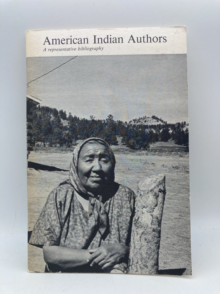 American Indian Authors: A Representative Bibliography