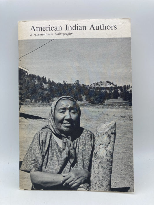 American Indian Authors: A Representative Bibliography
