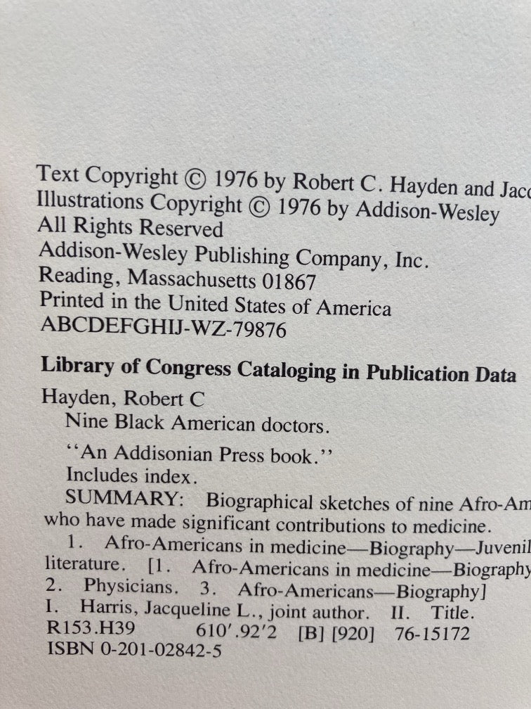 Nine Black American Doctors