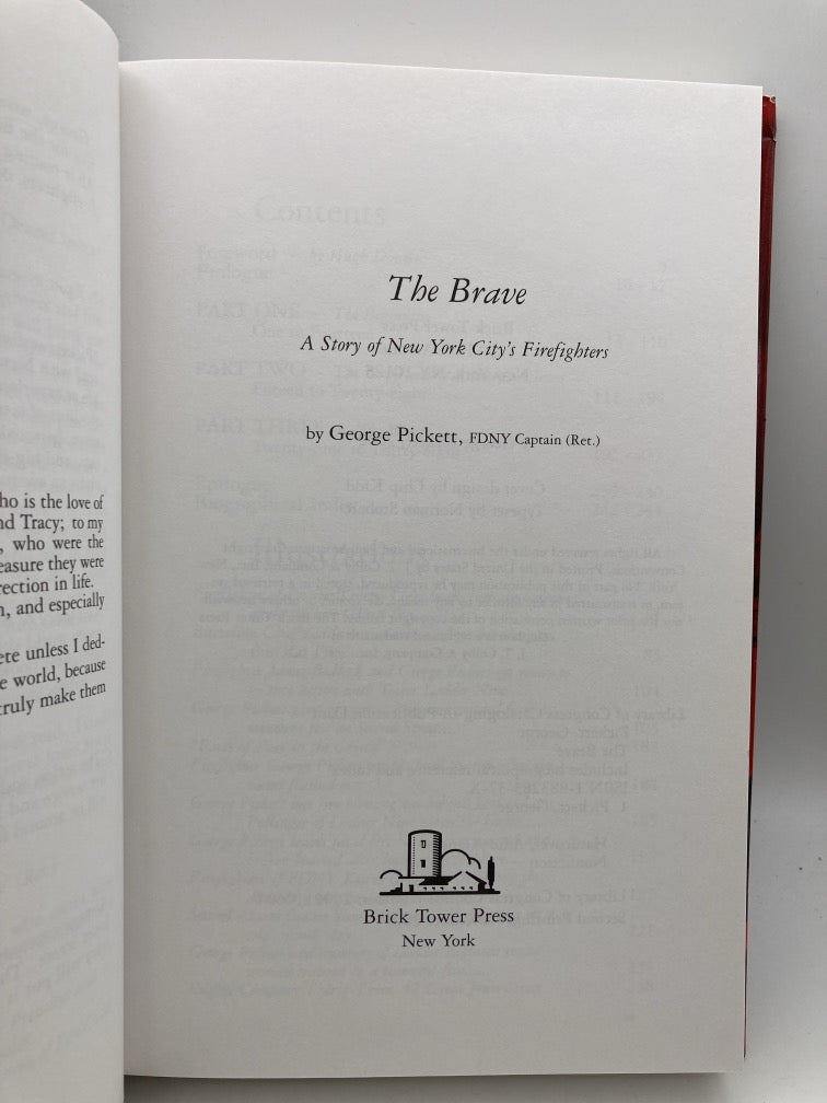 The Brave: A Story of New York City's Firefighters