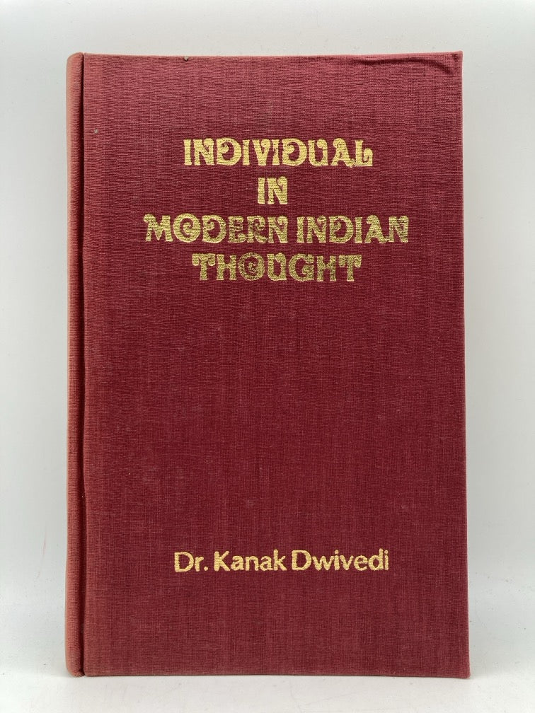 The Individual in Modern Indian Thought