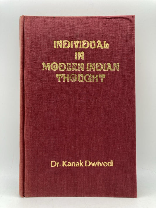 The Individual in Modern Indian Thought