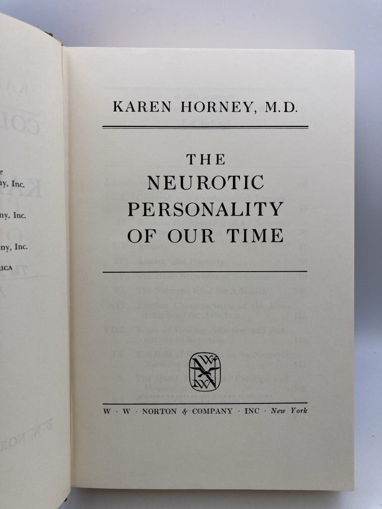 The Collected Works of Karen Horney (2 Volume Set)