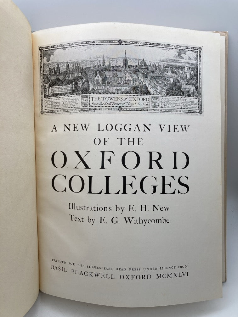 A New Loggan View of the Oxford Colleges