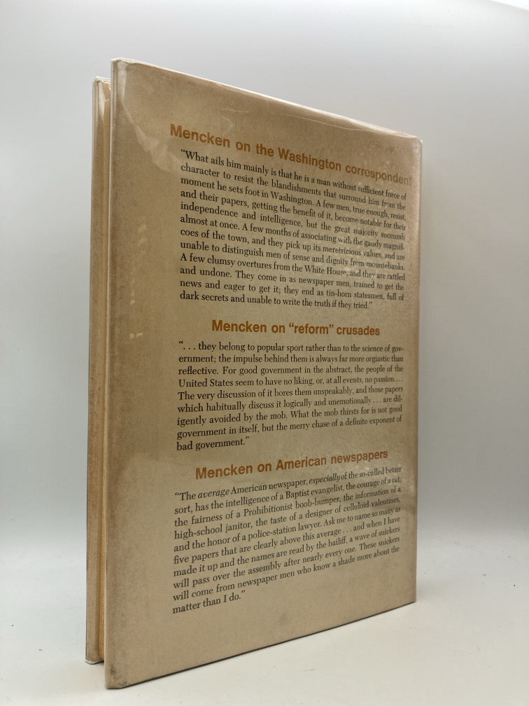 A Gang of Pecksniffs and Other Comments of Newspaper Publishers, Editors and Reporters