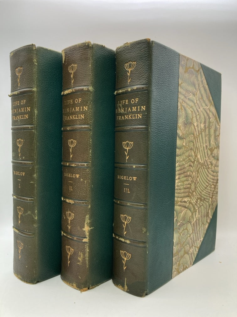 The Life of Benjamin Franklin Written by Himself (3 Volume Set)