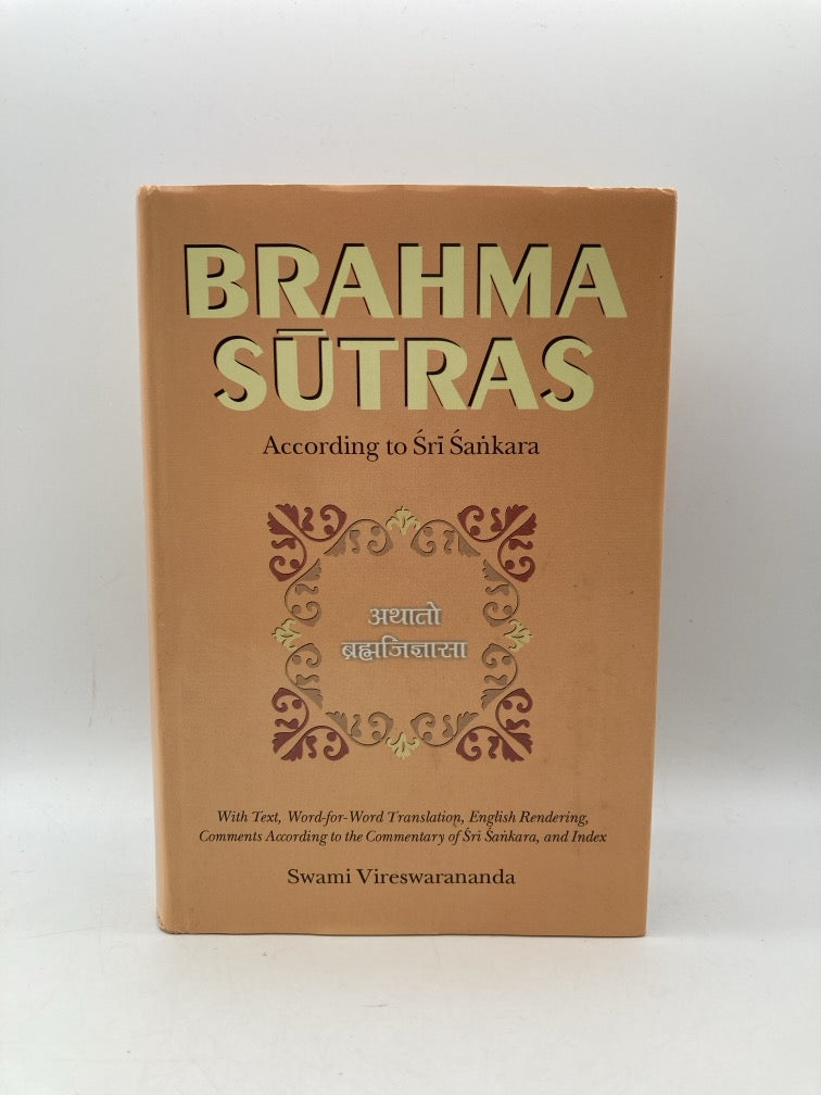 Brahma Sutras: According to Sri Sankara