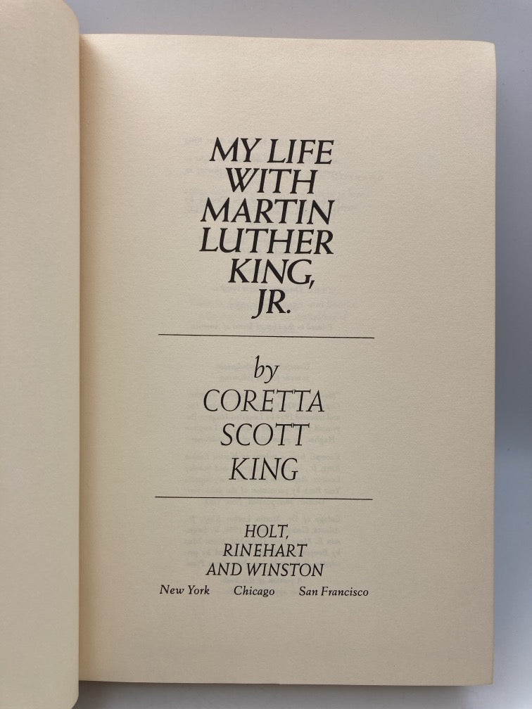 My Life with Martin Luther King, Jr. (signed)