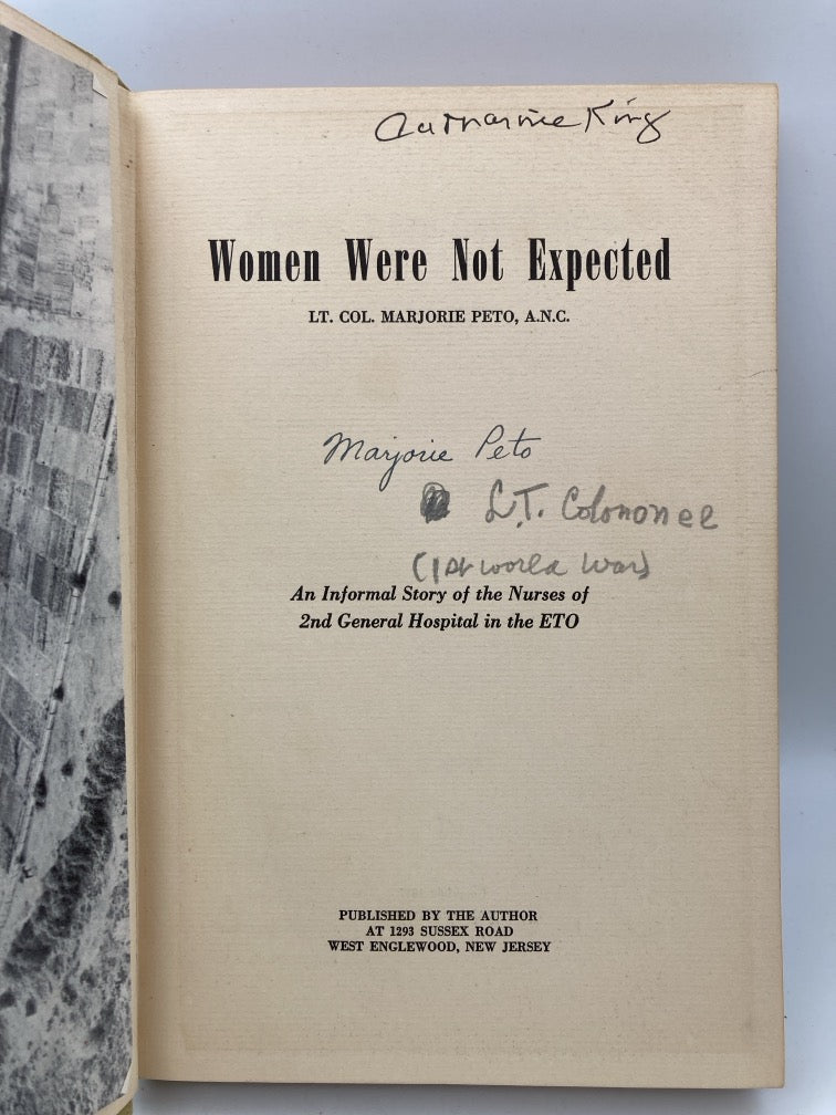 Women Were Not Expected: An Informal Story of 2nd General Hospital in the ETO
