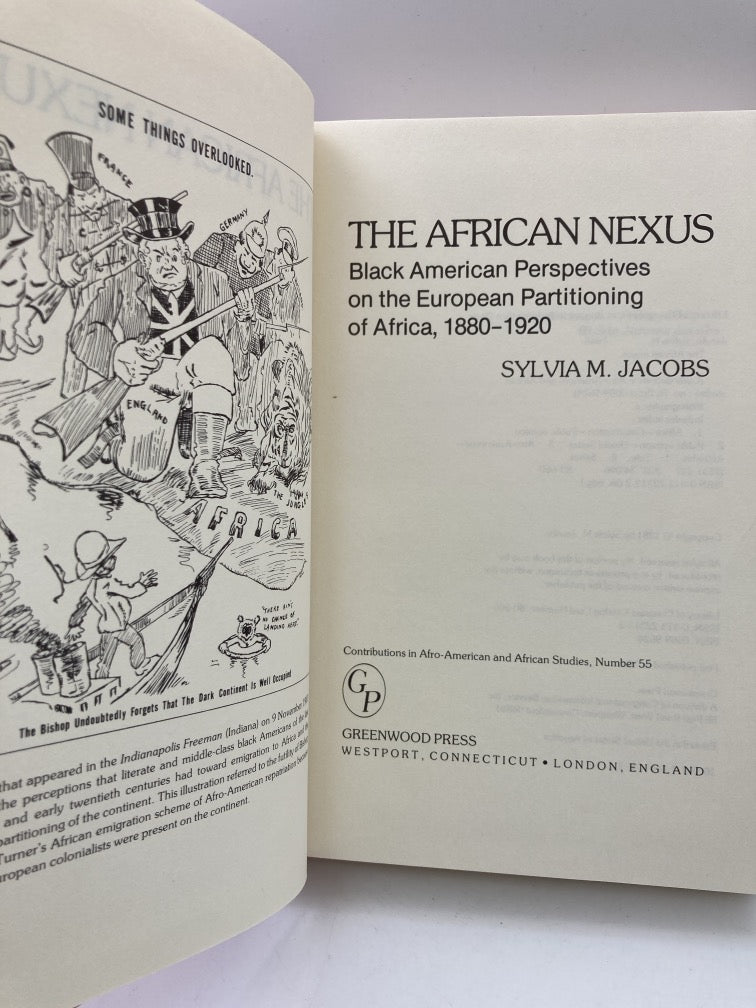 The African Nexus: Black American Perspectives on the European Partitioning of Africa, 1880-1920