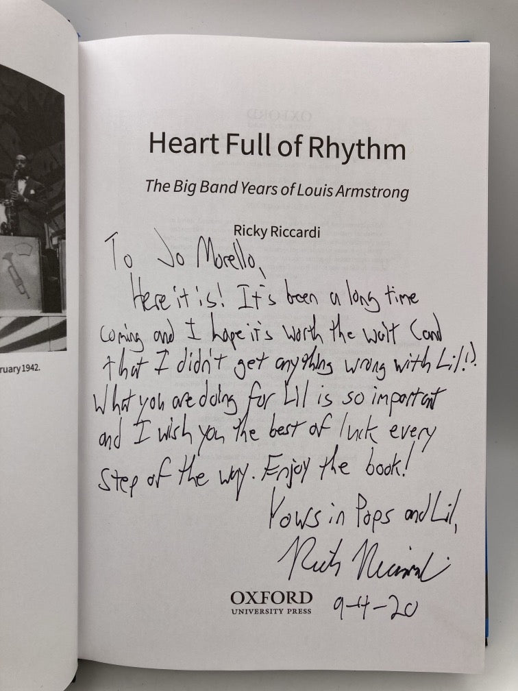 Heart Full of Rhythm: The Big Band Years of Louis Armstrong