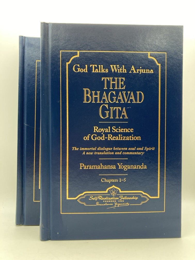 God Talks with Arjuna: The Bhagavad Gita (Royal Science of God-Realization) 2 Vol. Set