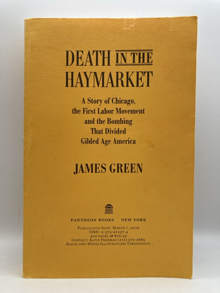 Death in the Hay Market: A Story of Chicago (Advanced Review Copy)