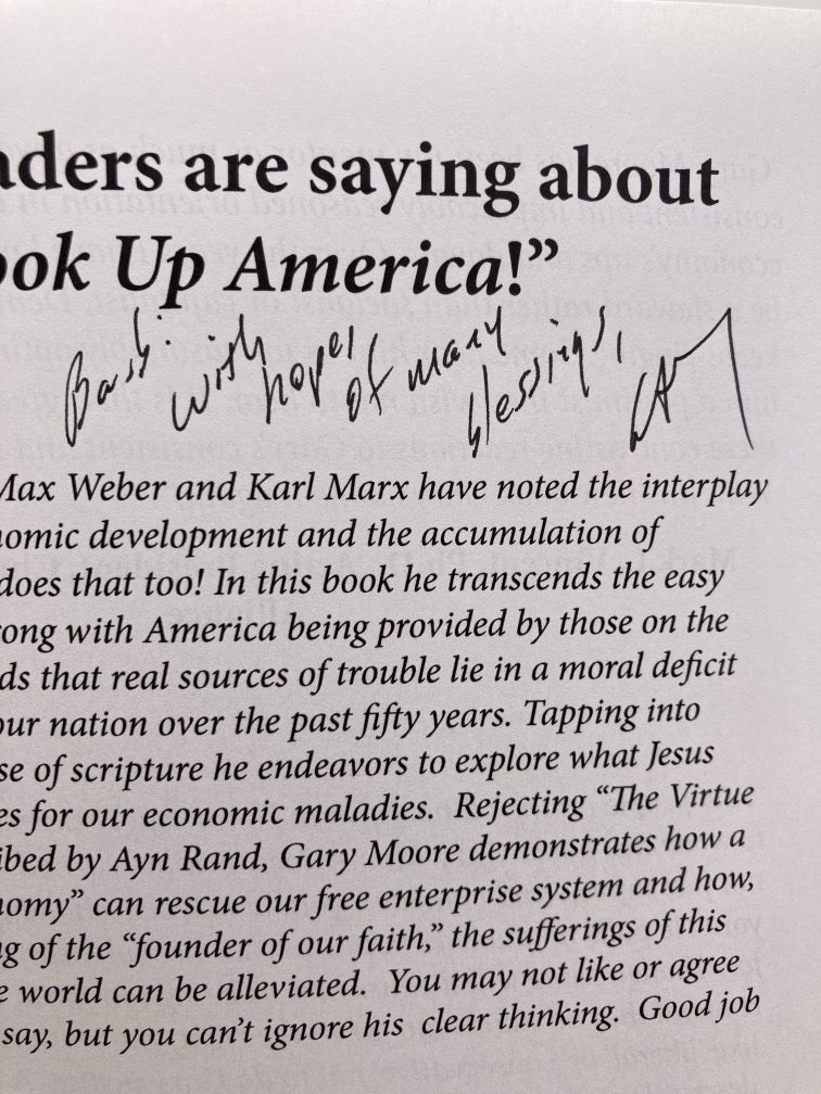 Look Up America! Financial Insights for Tea Partiers Looking Right (signed)