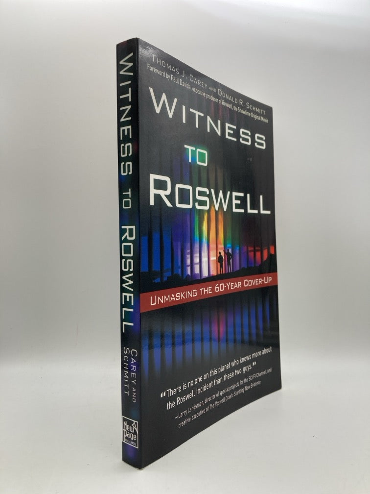 Witness to Roswell: Unmasking the Government's Biggest Cover-up (signed)