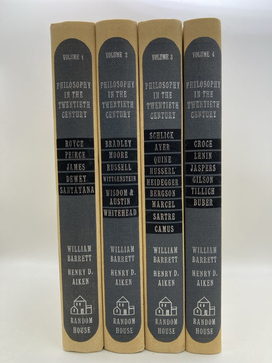Philosophy in the Twentieth Century: An Anthology (4 Volume Set)