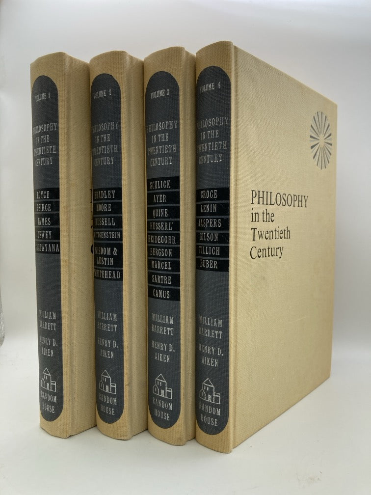Philosophy in the Twentieth Century: An Anthology (4 Volume Set)