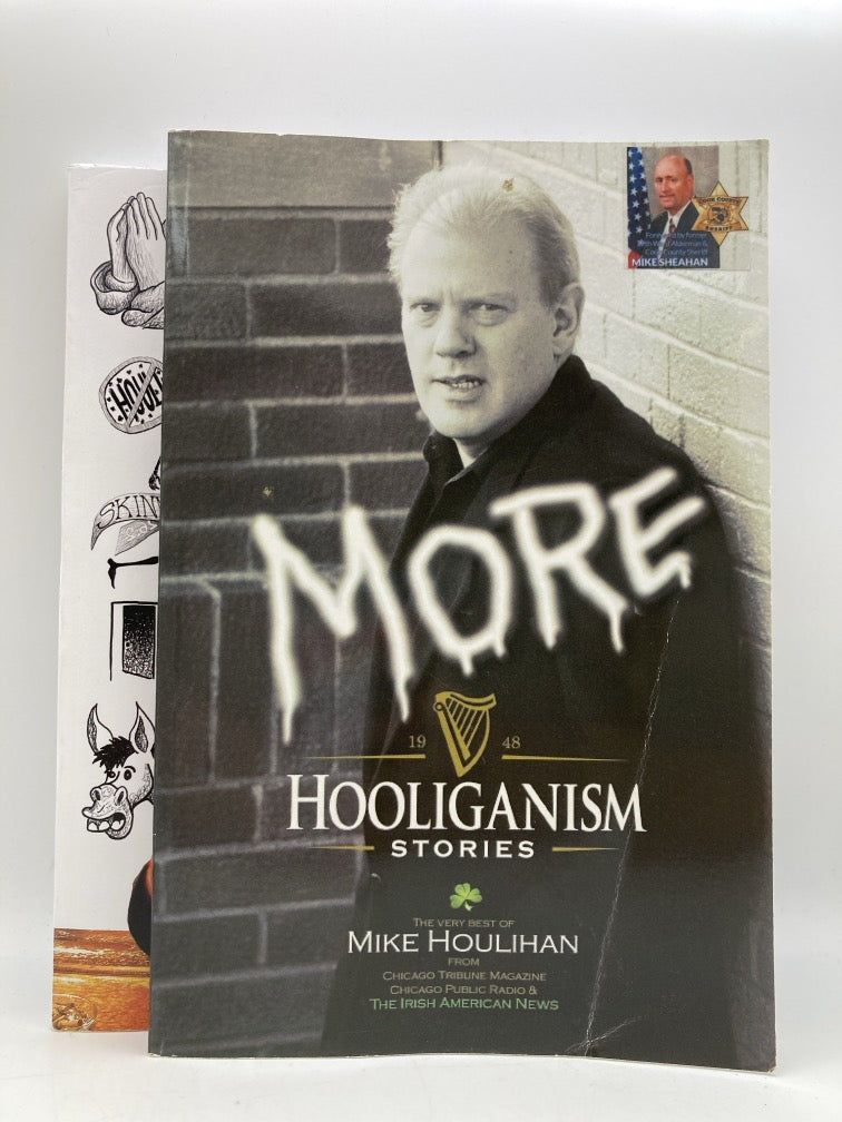 2 Signed Mike Houlihan Chicage Irish Books