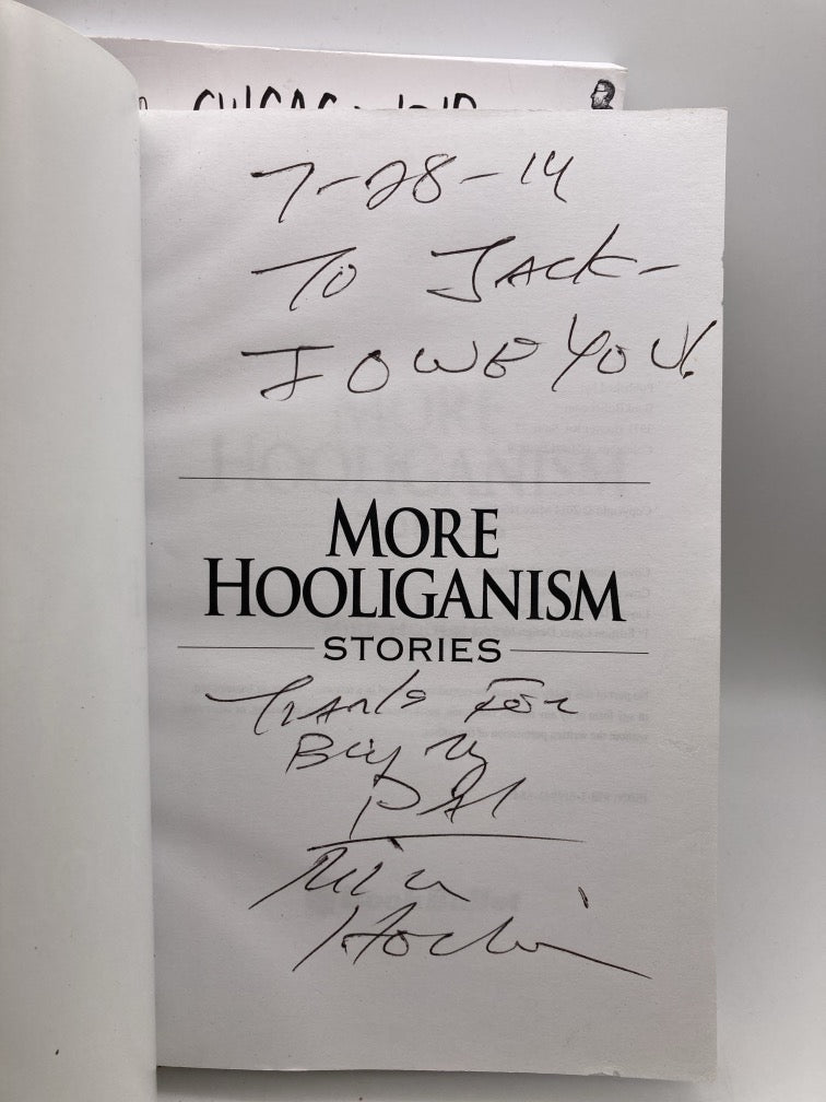 2 Signed Mike Houlihan Chicage Irish Books