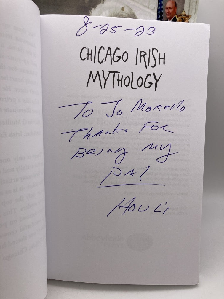 2 Signed Mike Houlihan Chicage Irish Books
