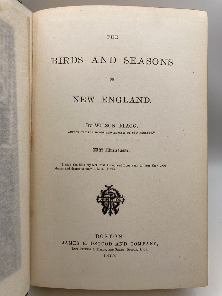 Birds and Seasons of New England (1st Edition)