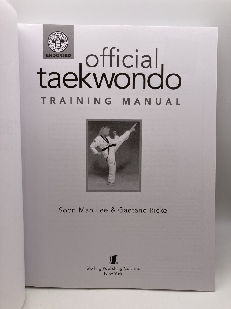 Official Taekwondo Training Manual