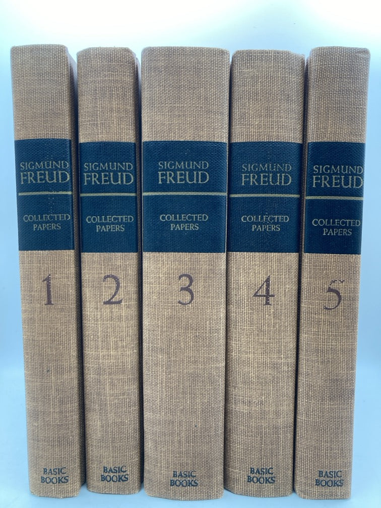 Sigmund Freud: Collected Papers (5 Volume Set)