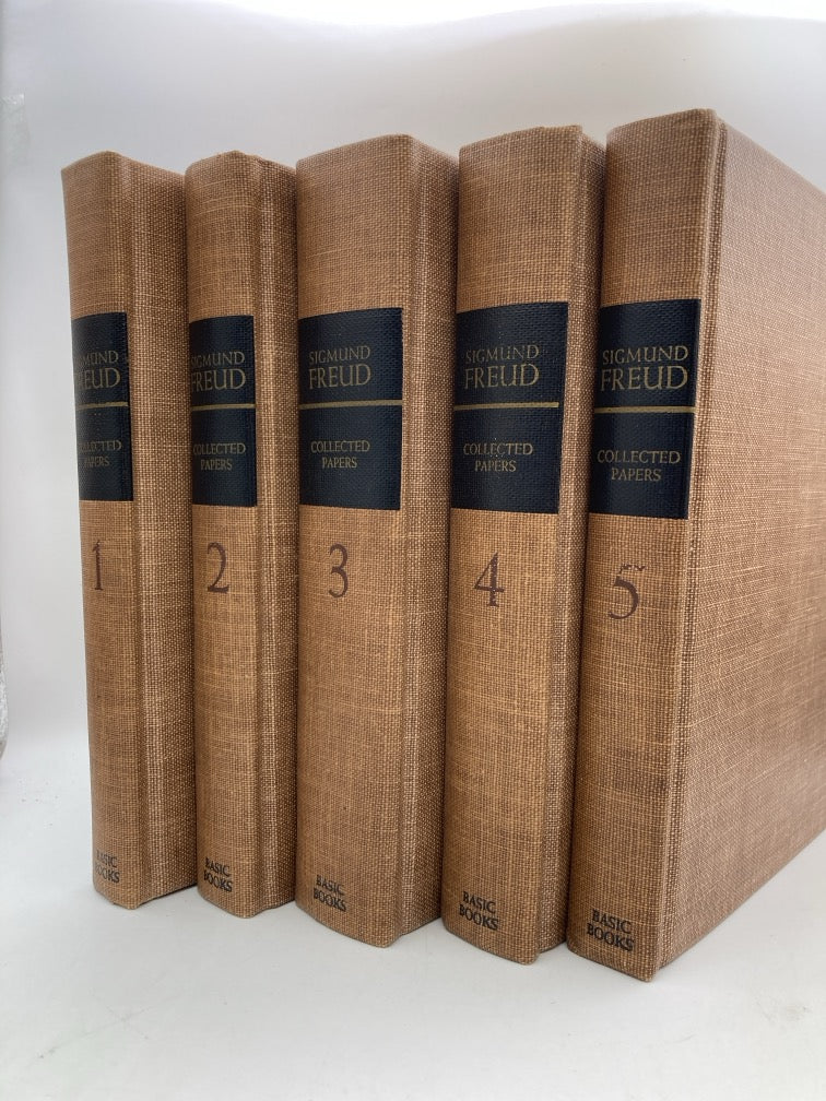 Sigmund Freud: Collected Papers (5 Volume Set)
