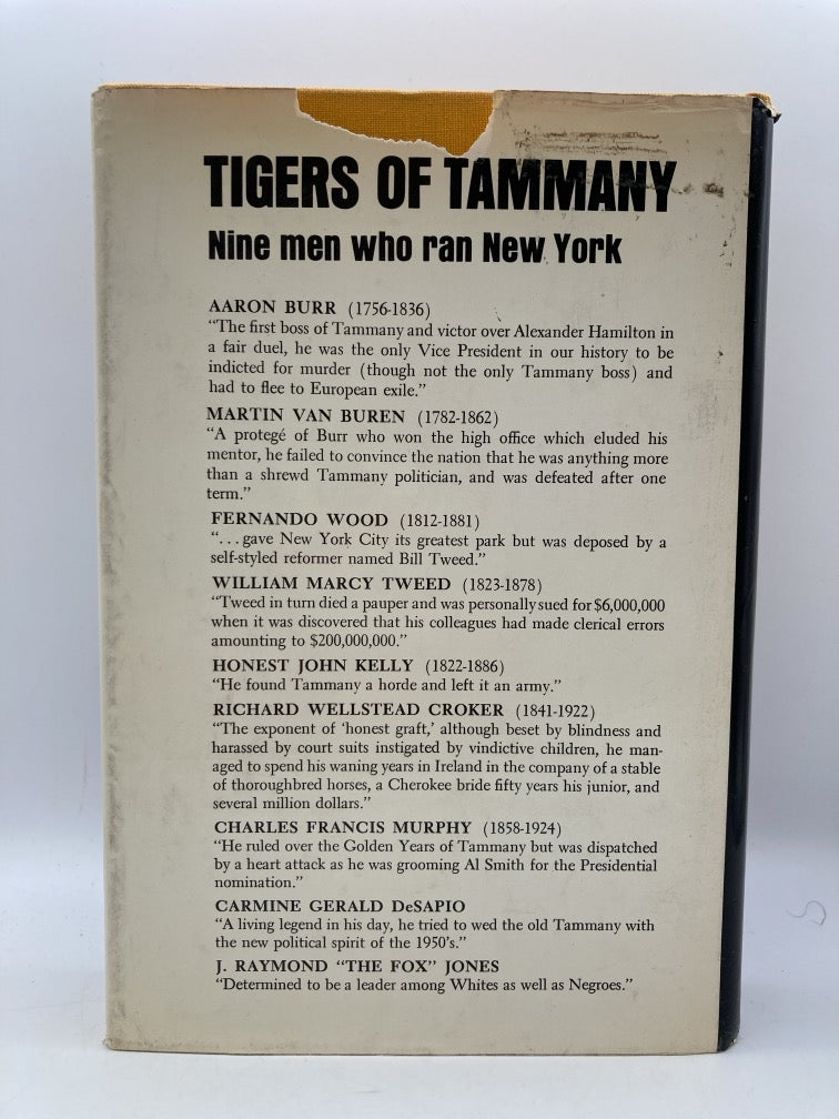 Tigers of Tammany: Nine Men Who Ran New York