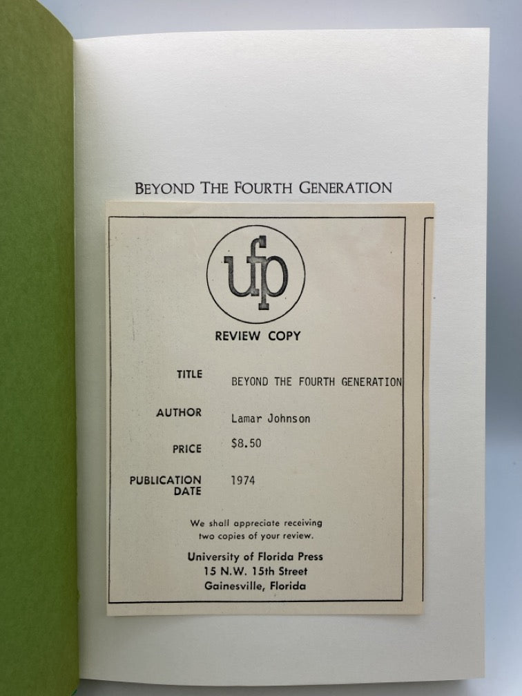 Beyond the Fourth Generation (Review Copy)
