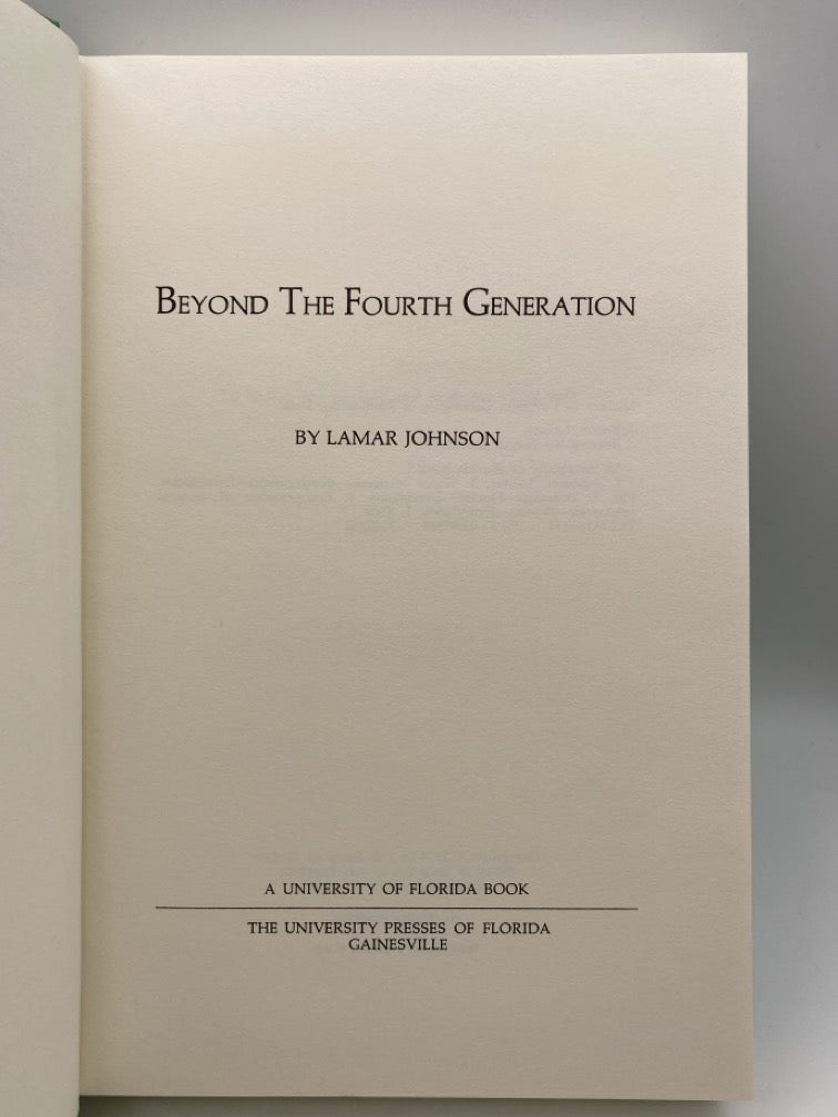 Beyond the Fourth Generation (Review Copy)