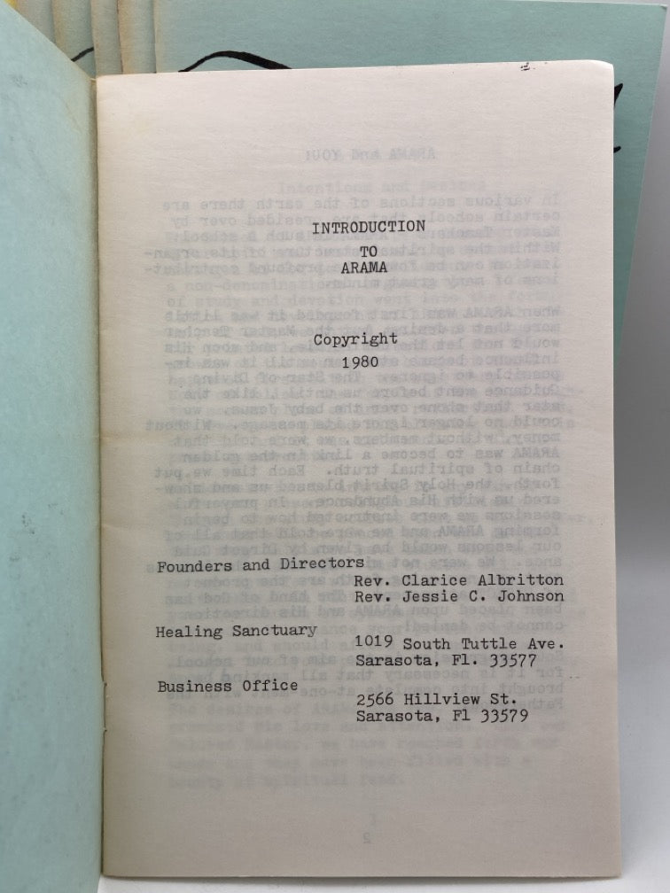 Arama: Analytical Research for Attaining Metaphysical Advancement (8 Study Guides)