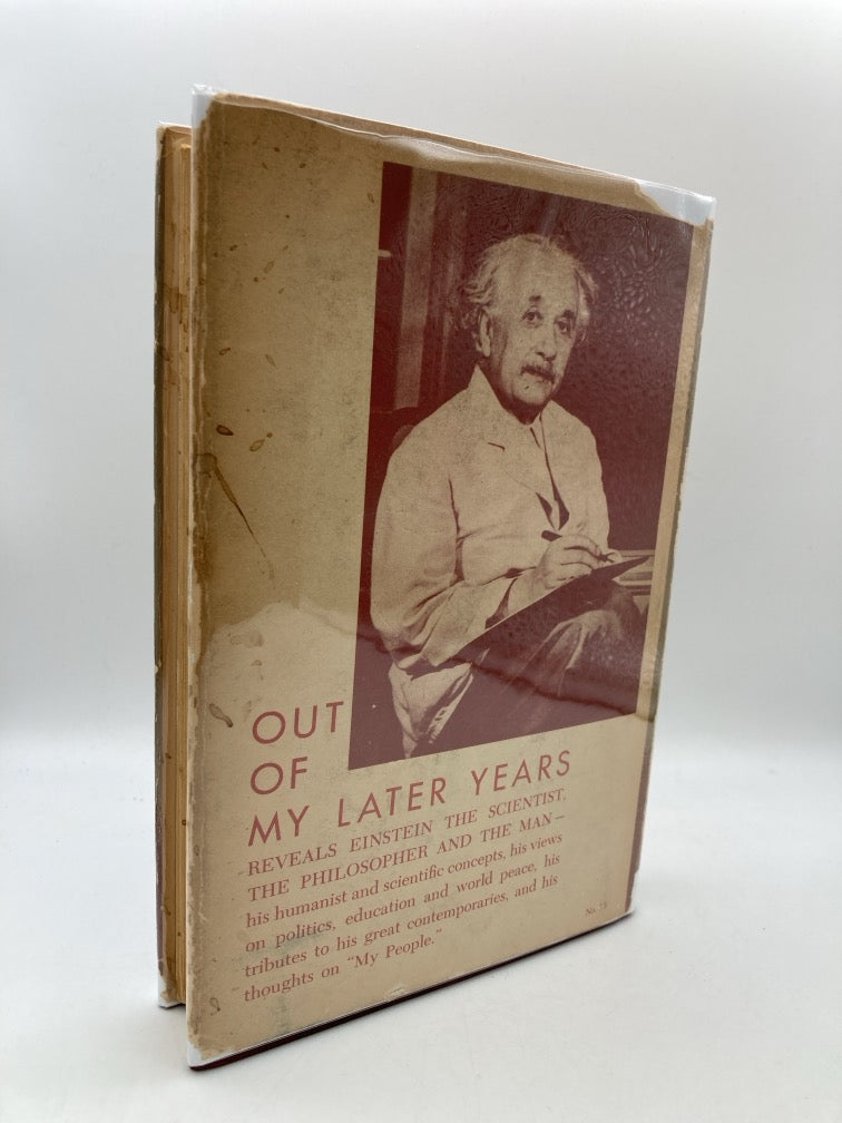 Out of My Later Years