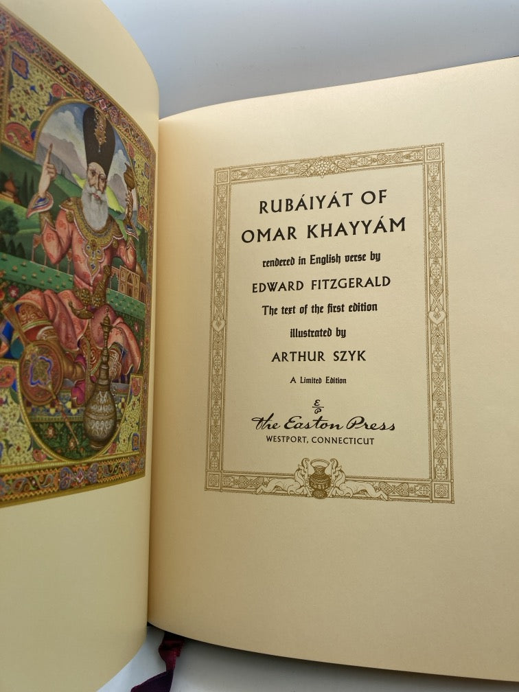 Rubaiyat of Omar Khayyam (Easton Press Limited Edition)