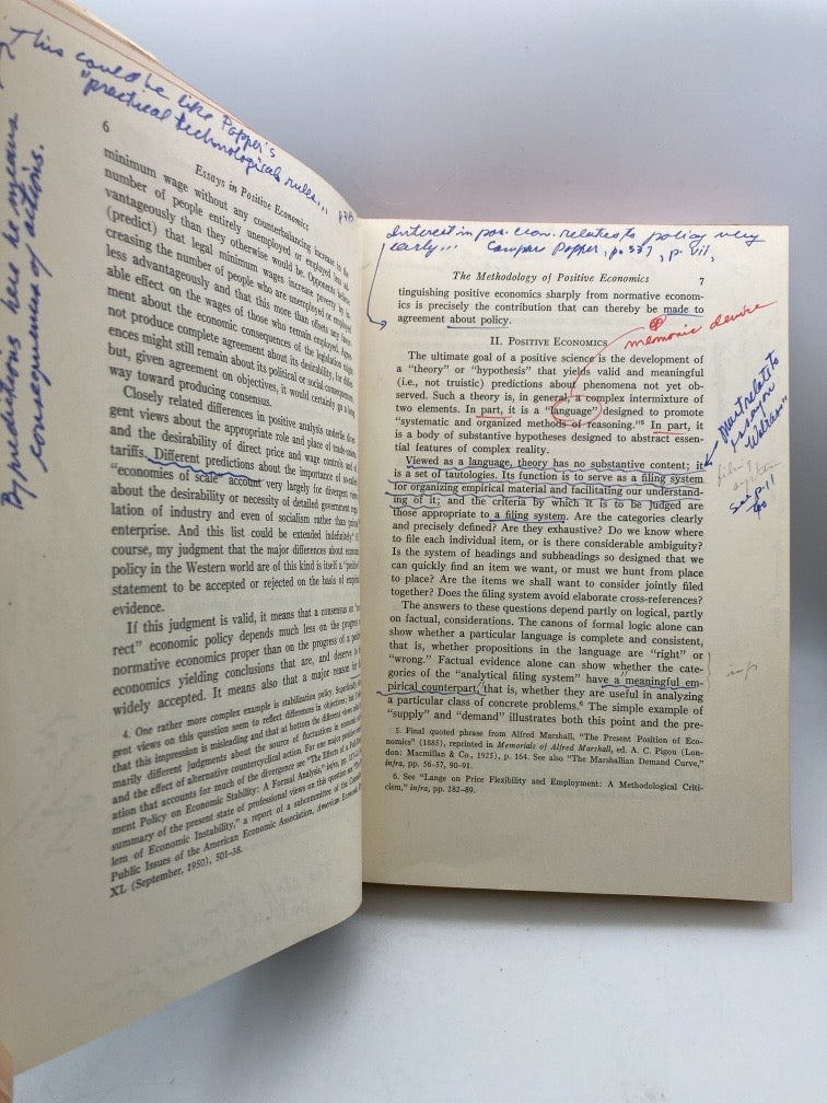 Milton Friedman Vintage Book Collection