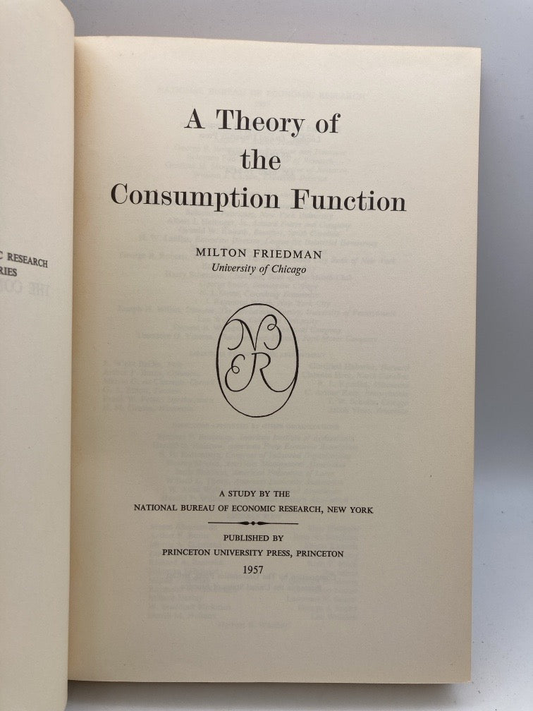 Milton Friedman Vintage Book Collection