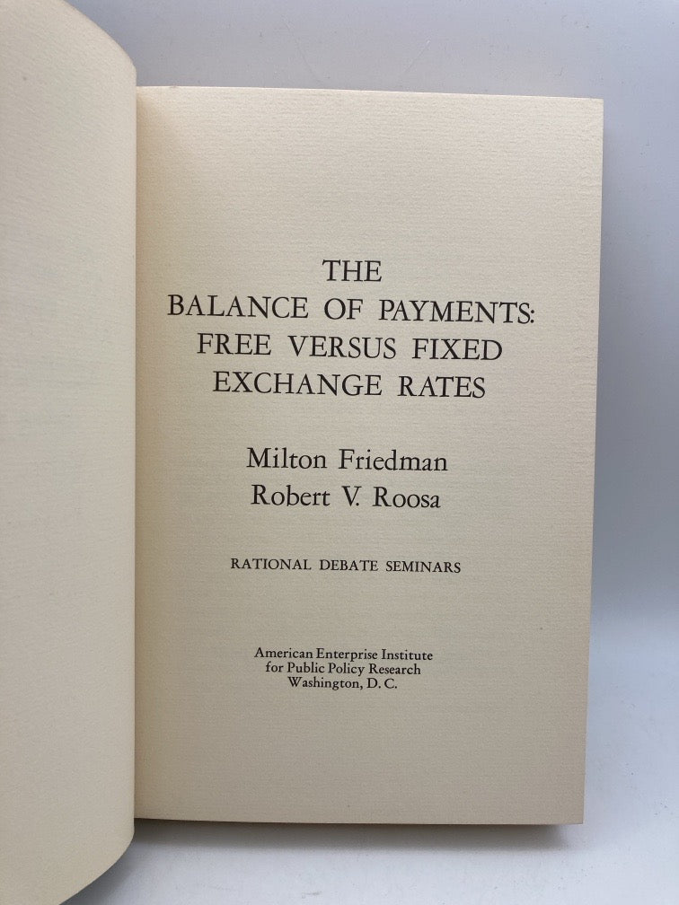 Milton Friedman Vintage Book Collection