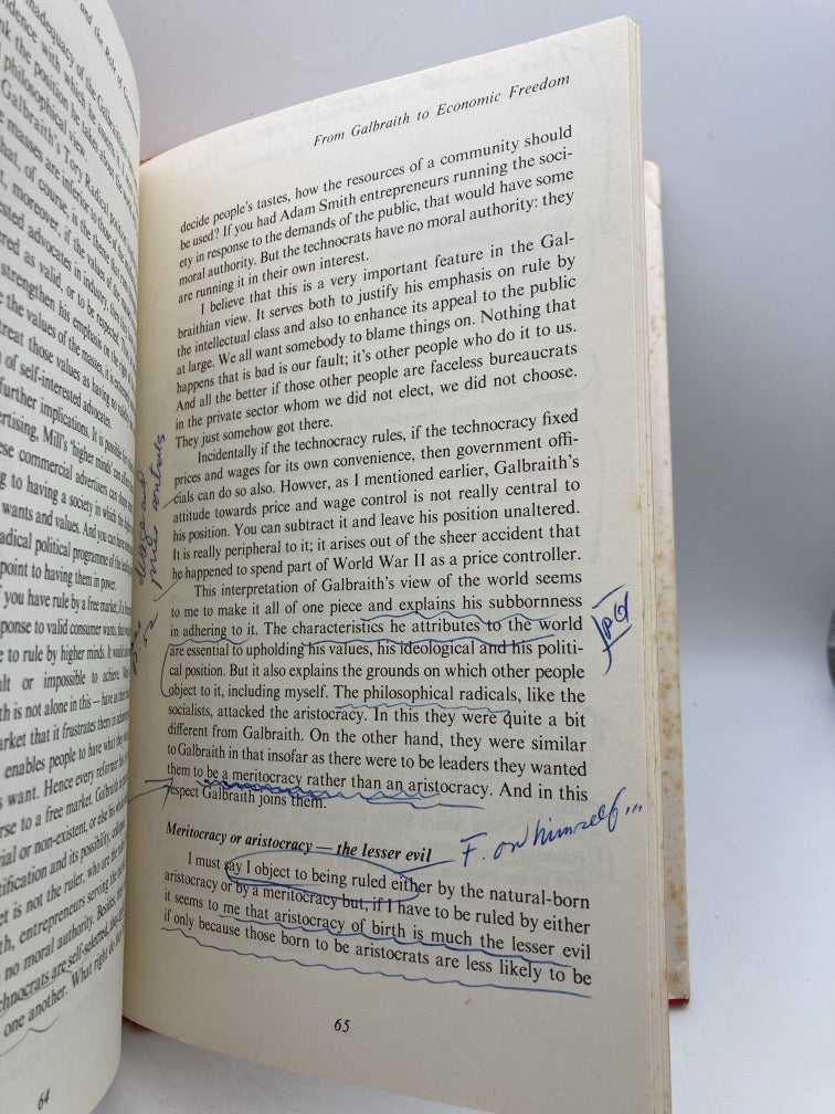 Milton Friedman Vintage Book Collection